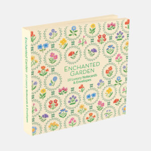 Luxury Notecard Wallet - Enchanted Garden