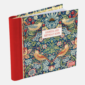 Address & Birthday Book - William Morris - Strawberry Thief