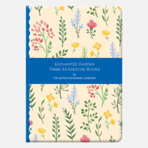 A5 Exercise Books (Set of 3) - Enchanted Garden