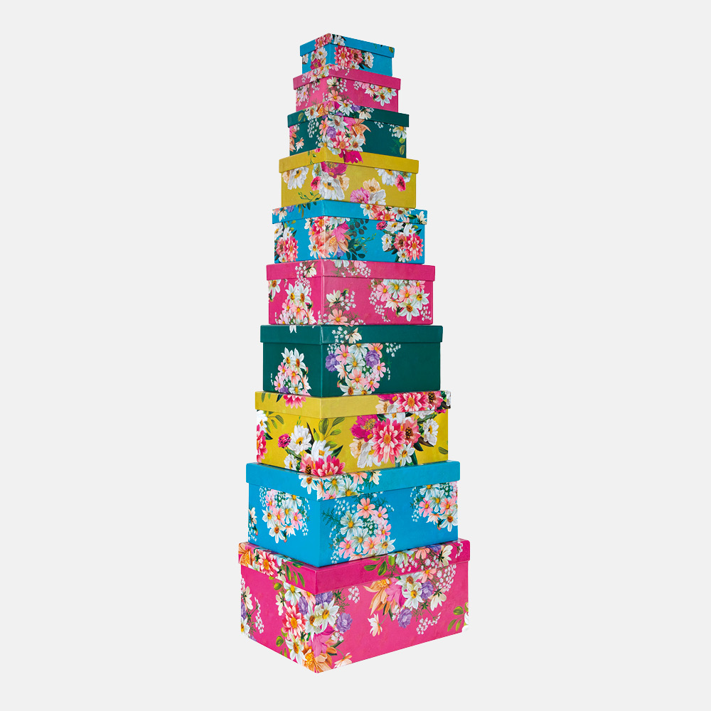 Nested Gift Box Set (Set of 10) - Radiance - Image 2