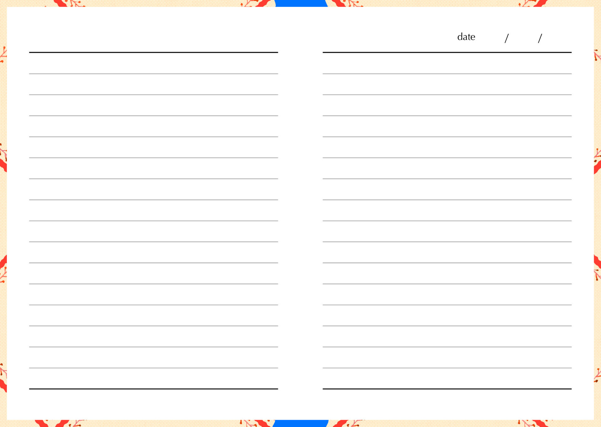 A6 Notebook - Enchanted Garden - Image 2