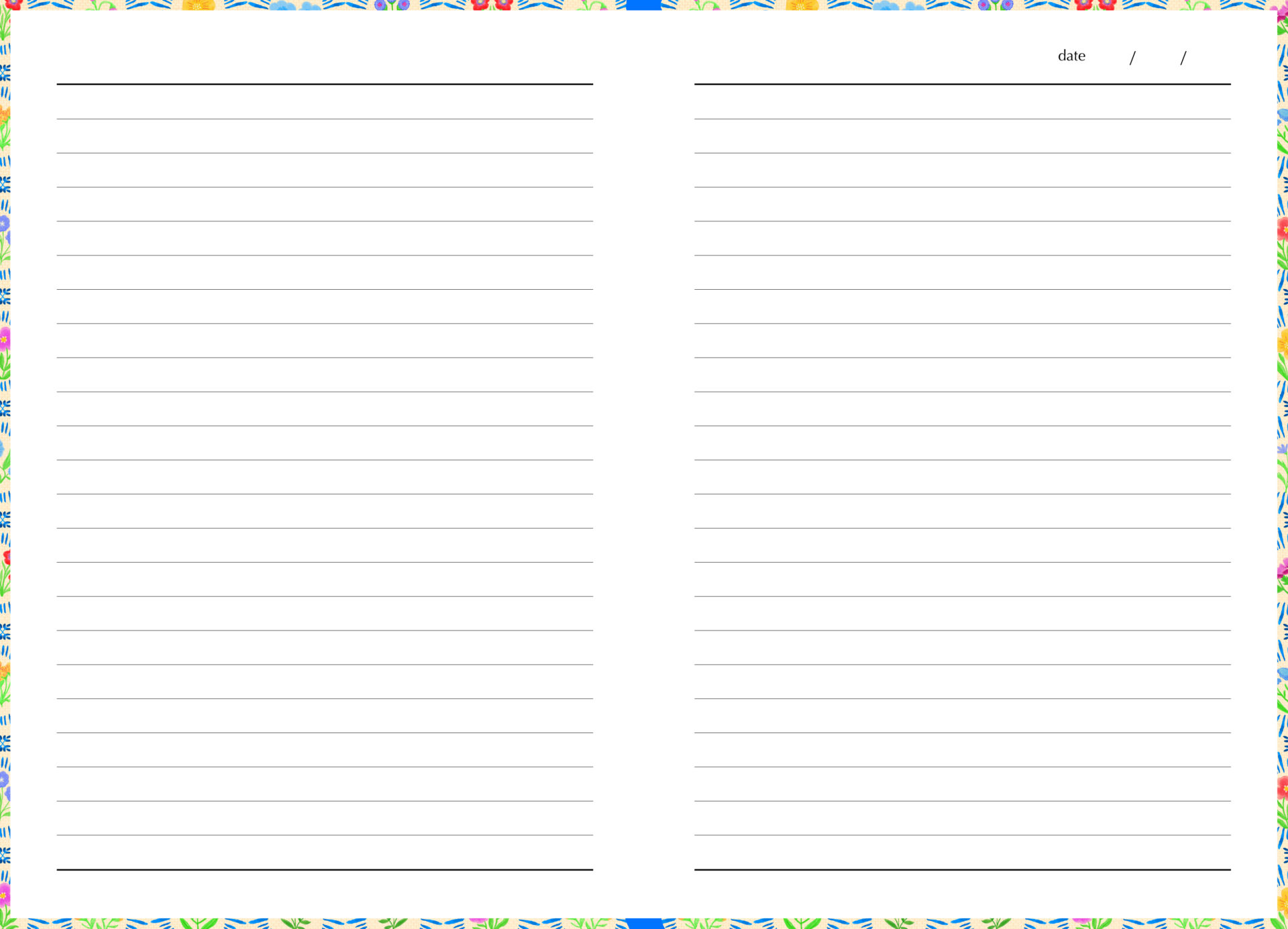 A5 Notebook - Enchanted Garden A - Image 2