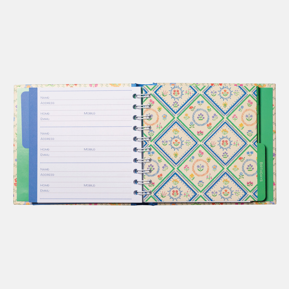Address & Birthday Book - Enchanted Garden - Image 2