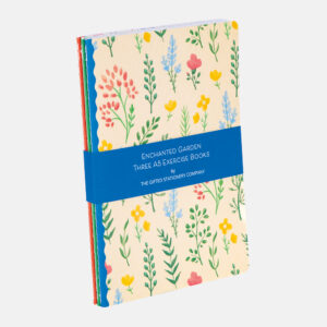 A5 Exercise Books (Set of 3) - Enchanted Garden