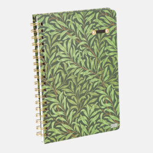 B5 Wiro Notebook - William Morris - Willow & Rose B