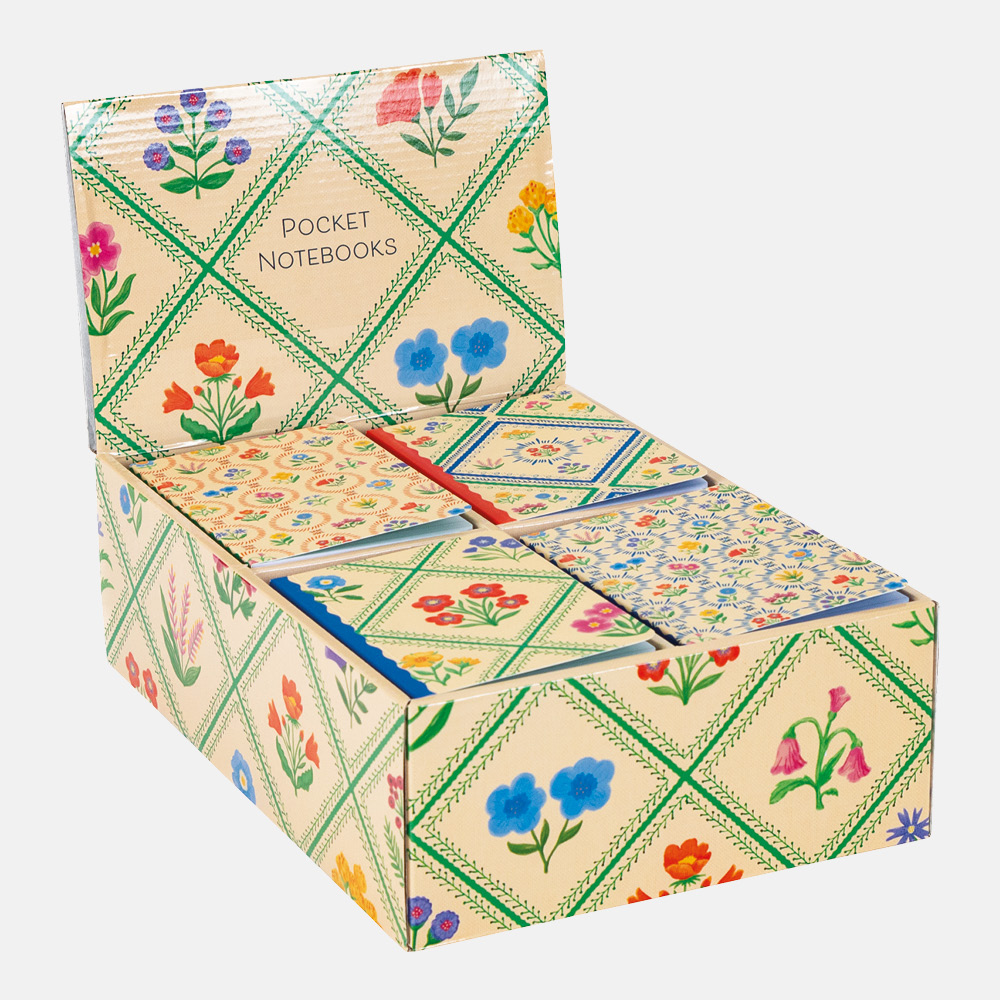 Pocket Notebook CDU - Pre-filled (32) - Enchanted Garden
