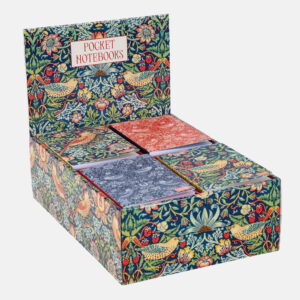Pocket Notebook CDU - Pre-filled (32) - William Morris - Strawberry Thief