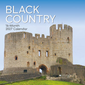 2027 Square Wall Calendar - Black Country