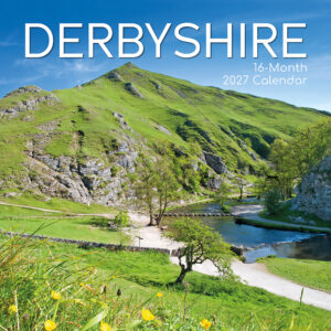 2027 Square Wall Calendar - Derbyshire
