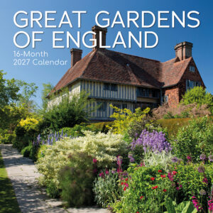 2027 Square Wall Calendar - Great Gardens of England