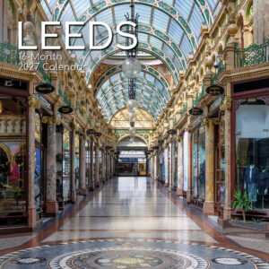 2027 Square Wall Calendar - Leeds