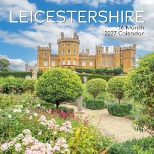 2027 Square Wall Calendar - Leicestershire