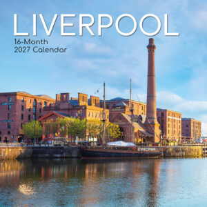 2027 Square Wall Calendar - Liverpool