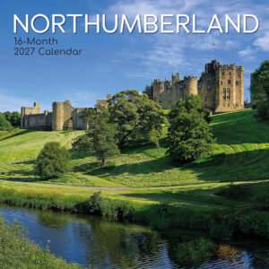 2027 Square Wall Calendar - Northumberland