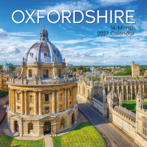 2027 Square Wall Calendar - Oxfordshire