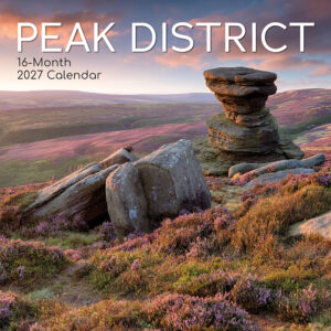 2027 Square Wall Calendar - Peak District