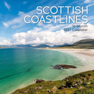 2027 Square Wall Calendar - Scottish Coastlines