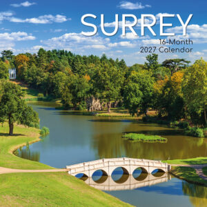 2027 Square Wall Calendar - Surrey