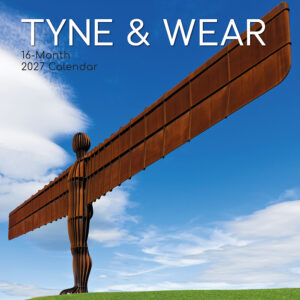 2027 Square Wall Calendar - Tyne & Wear