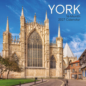 2027 Square Wall Calendar - York