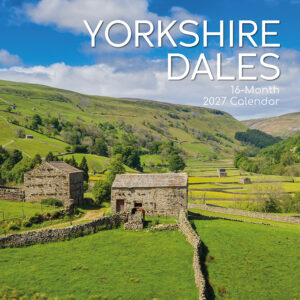 2027 Square Wall Calendar - Yorkshire Dales