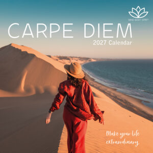 2027 Square Wall Calendar - Carpe Diem