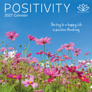 2027 Square Wall Calendar - Positivity