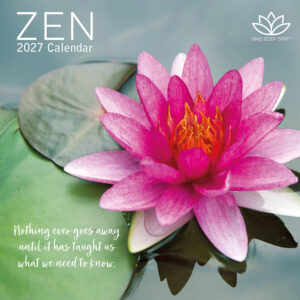 2027 Square Wall Calendar - Zen