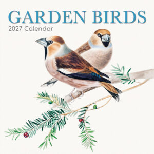 2027 Square Wall Calendar - Garden Birds