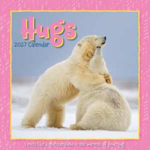 2027 Square Wall Calendar - Hugs