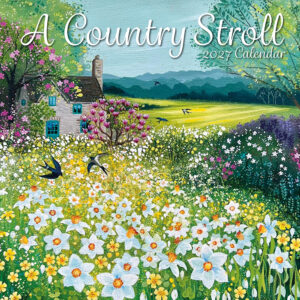 2027 Square Wall Calendar - A Country Stroll