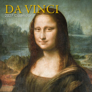 2027 Square Wall Calendar - Da Vinci
