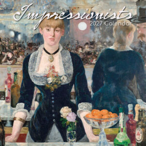 2027 Square Wall Calendar - Impressionists