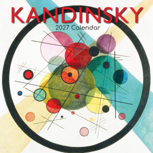 2027 Square Wall Calendar - Kandinsky