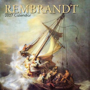 2027 Square Wall Calendar - Rembrandt