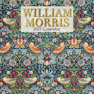 2027 Square Wall Calendar - William Morris