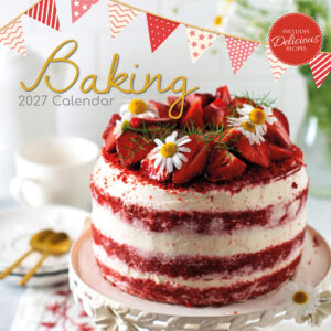 2027 Square Wall Calendar - Baking
