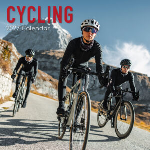 2027 Square Wall Calendar - Cycling