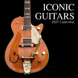 2027 Square Wall Calendar - Iconic Guitars