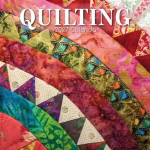 2027 Square Wall Calendar - Quilting