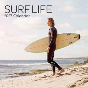 2027 Square Wall Calendar - Surf Life