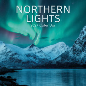 2027 Square Wall Calendar - Northern Lights