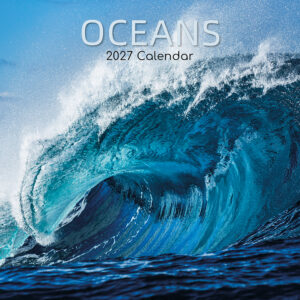 2027 Square Wall Calendar - Oceans