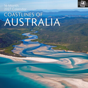 2027 Square Wall Calendar - Coastlines of Australia