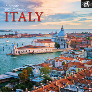 2027 Square Wall Calendar - Italy