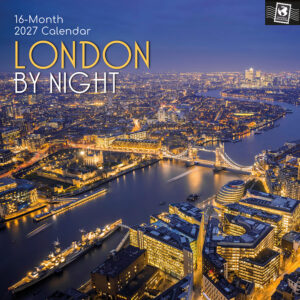 2027 Square Wall Calendar - London by Night
