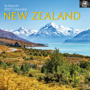 2027 Square Wall Calendar - New Zealand