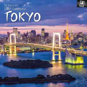 2027 Square Wall Calendar - Tokyo