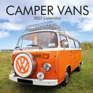 2027 Square Wall Calendar - Camper Vans
