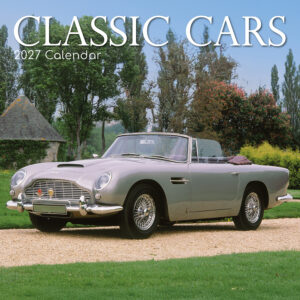 2027 Square Wall Calendar - Classic Cars
